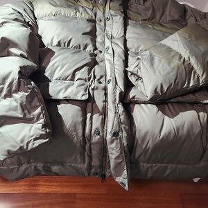 Marmot Men's Olive Puffer Jacket